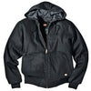 Duck Jacket, Hooded, Black, Men's Medium