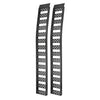 Aluminum Arched Ramp, Black, 1500-Lb. Capacity, 12 x 94-In., Pr.