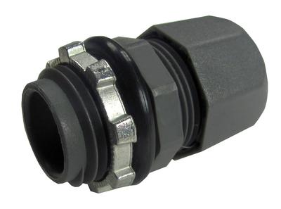 Halex Plastic ACC Non-Metallic Strain Relief Cord Connector (1/2