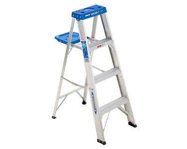 Werner 4ft Type I Aluminum Step Ladder 364 (4 ft.)