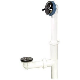 Plastic Trip Lever Bath Drain Assembly White Edwardsville IL Alton IL Breese IL St. Peters True Value