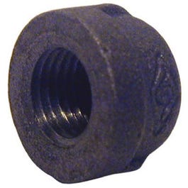 Pipe Fitting, Black Pipe Cap, 1-1/2-In.