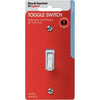 15A White 3-Way Toggle Grounding Switch