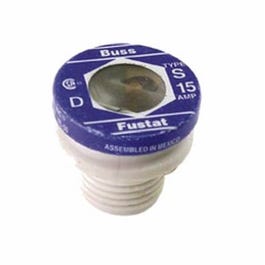 2-Pk. 15-Amp Type S Plug Fuse