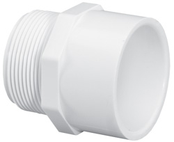 Lasco Fittings 1½ MPT x Slip Sch40 Male Adapter