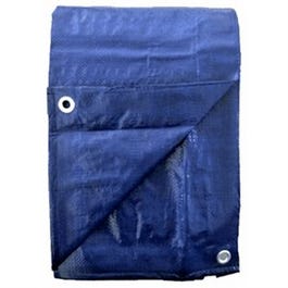 Polyethylene Storage Tarp, Blue, 20 x 30-Ft.