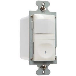 30-Minute Vacancy Sensor Wall Switch, Illuminated, White