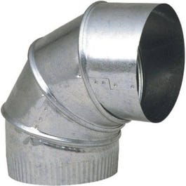 Galvanized Adjustable Furnace Elbow, 6-In., 26-Gauge