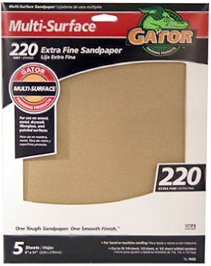 9X11 A/O D-WT 36 BULK SANDPAPER