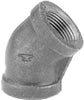 E45-14 ELBOW 1/4 GALV 45DEG