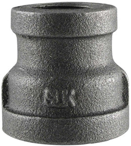 RC-112 COUPLING 1X1/2 BLACK REDUCE