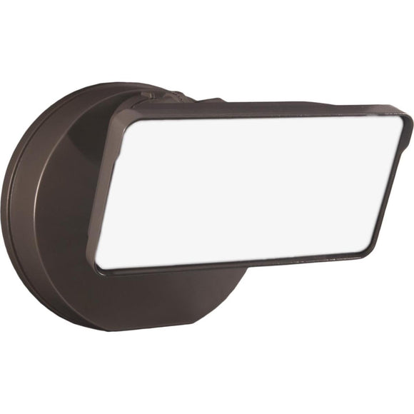 Halo Lumen Selectable Bronze Dusk To Dawn LED Floodlight Fixture