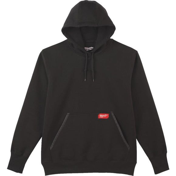 Milwaukee Medium Black Heavy-Duty Pullover Hooded Sweatshirt