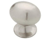 Liberty Hardware PN0393L-SN-U1 Satin Nickel Large Football Knob