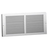 American Metal 375W14X6 Baseboard Grille, White ~ 6