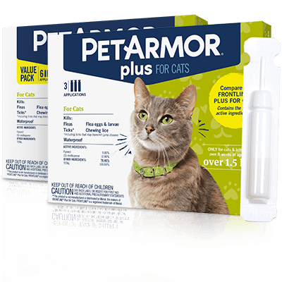 PetArmor® Plus Flea and Tick Protection for Cats