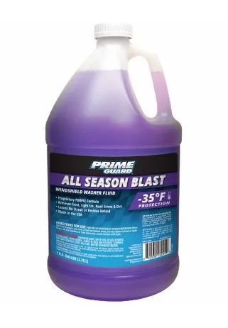 Prime Guard Windshield Washer Fluid, -35F Degree (1-Gallon)