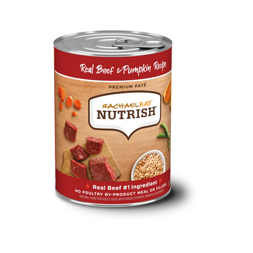 Rachael Ray® Nutrish® Premium Paté Real Beef & Pumpkin Recipe