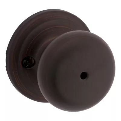 Spectrum Kwikset® Juno Knob Bed/Bath (Venetian Bronze)