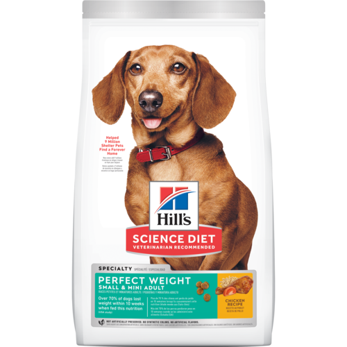 Hill's Science Diet Adult Perfect Weight Small & Mini Dog Food (15-lb)